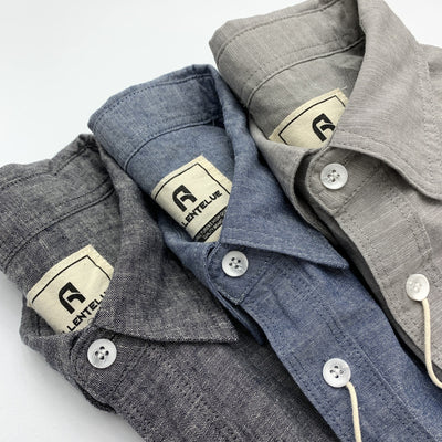 Camisa Retro de Lino y Algodón para Hombre - Estilo Japonés Transpirable - Image 2