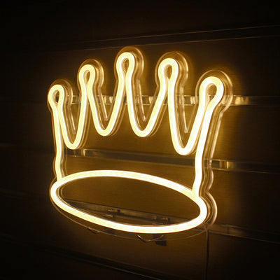 Corona Luminosa Neon LED - Decoración de Luz Atmosférica Personalizable - Image 3
