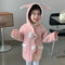 Abrigo de Invierno para Niña Estilo Western con Forro Polar y Lana