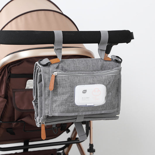 Cambiador Portátil Impermeable con Almacenamiento Multifuncional - Image 9