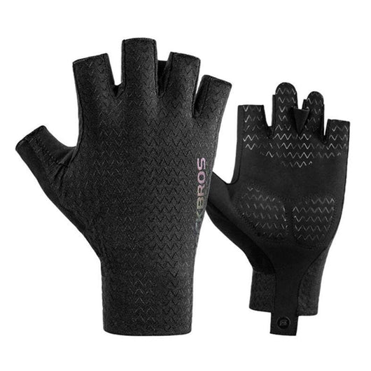Guantes Cortos de Seda de Hielo Antideslizantes de Secado Rápido para Conducción - Image 8