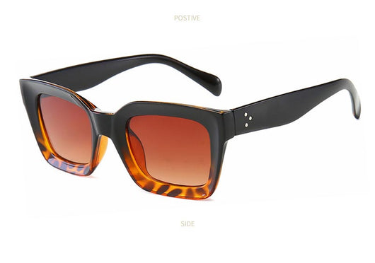 Gafas de Sol Cuadradas Retro Minimalista - Image 7