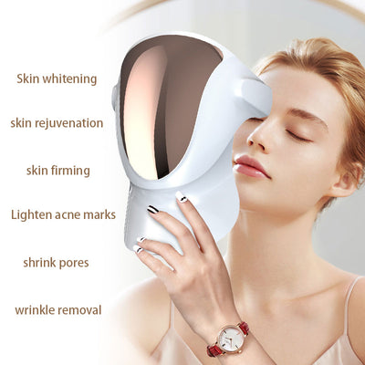 Mascarilla Facial LED con Luz de Colores y Carga Inalámbrica - Image 7