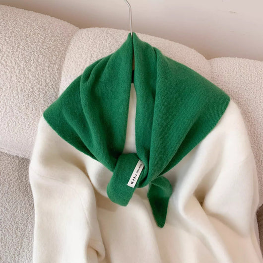 Poncho Triangular de Lana Pura para Otoño e Invierno - Image 33