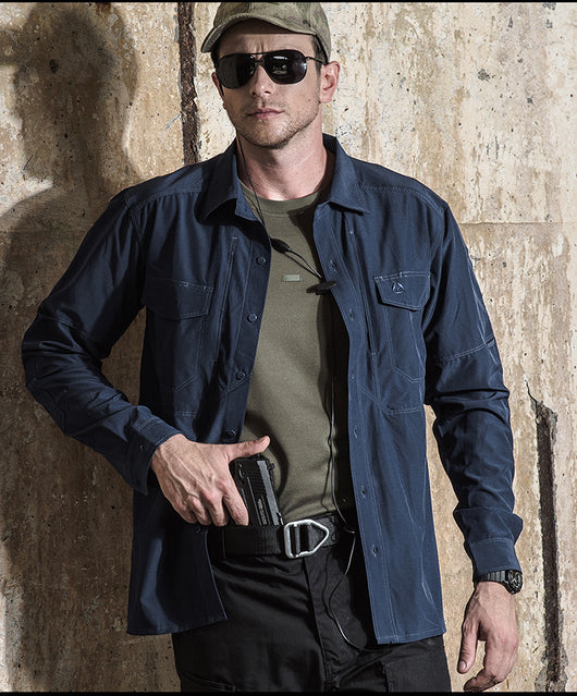 Camisa de Entrenamiento Especial Deportiva para Hombre, Manga Larga, Secado Rápido y Stretch - Image 14