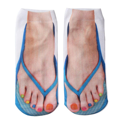 Calcetines Estampados 3D con Diseños Cartoon - Parejas y Unisex - Image 15