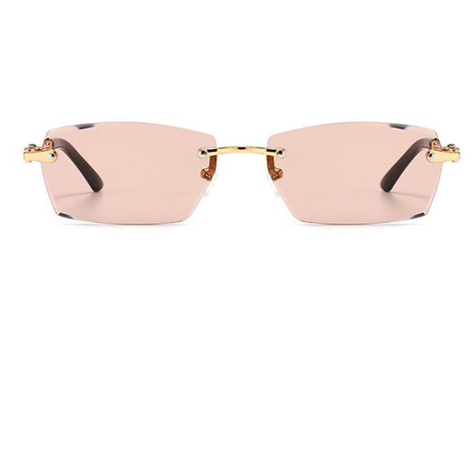 Gafas de Sol Frameless Color Gelatina - Estilo Personalidad - Image 5