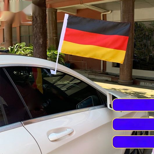 Bandera Alemana para Auto - Decoración Resistente al Viento - Image 3