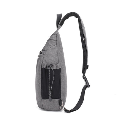 Bolsa Deportiva Cruzada para Hombre - Mochila Mensajera Multifunción con Compartimentos Digitales - Image 4