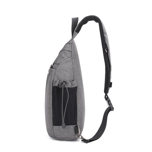 Bolsa Deportiva Cruzada para Hombre - Mochila Mensajera Multifunción con Compartimentos Digitales - Image 4