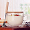 Tazón Desayunero de Gran Capacidad con Cuchara Integrada