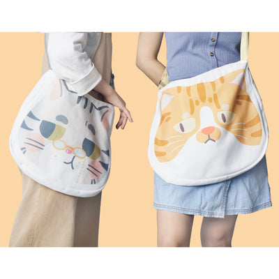 Bolsa Mensajera Gato Kawaii Grande para Mujer - Image 14