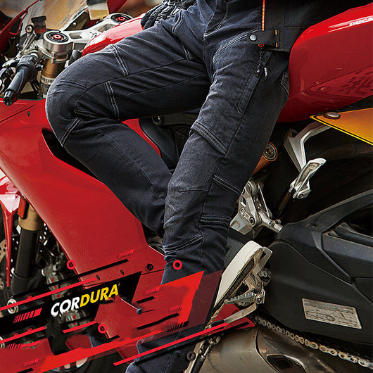 Pantalones Moto Retro con Protección Anticaídas - Image 2