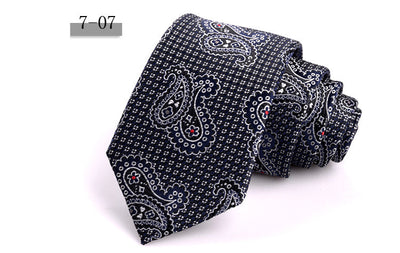 Corbata Formal Rayada de 7cm para Hombre - Elegancia Empresarial - Image 10