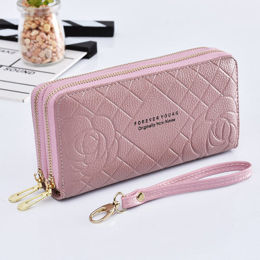 Cartera de Muñeca con Doble Cierre y Gran Capacidad - Image 7