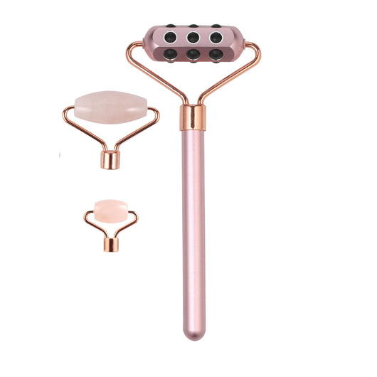 Set de Masaje Facial 3 en 1 con Cabezales Magnéticos Intercambiables - Image 3