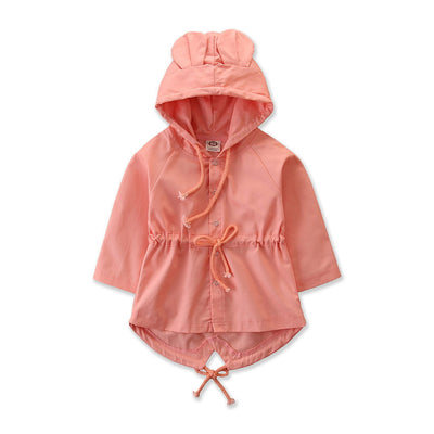 Abrigo Impermeable Infantil con Orejas de Conejo - Image 8