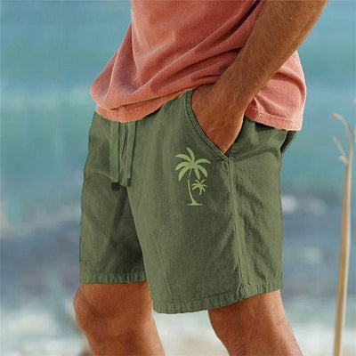 Shorts de Playa Hawaianos Transpirables con Estampado 3D para Hombre - Image 3