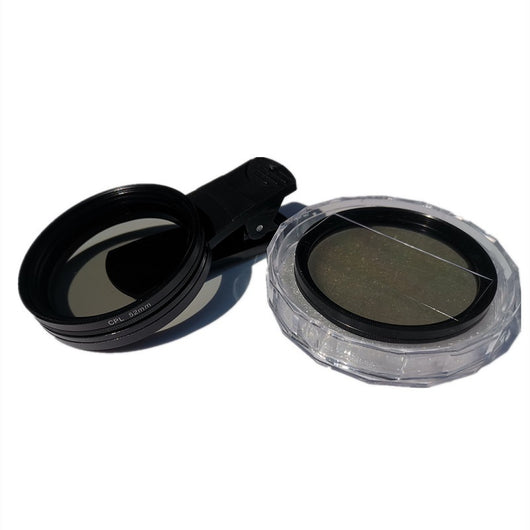 Filtro CPL Polarizador con Lentes Reflectantes para Fotografía y Móvil
