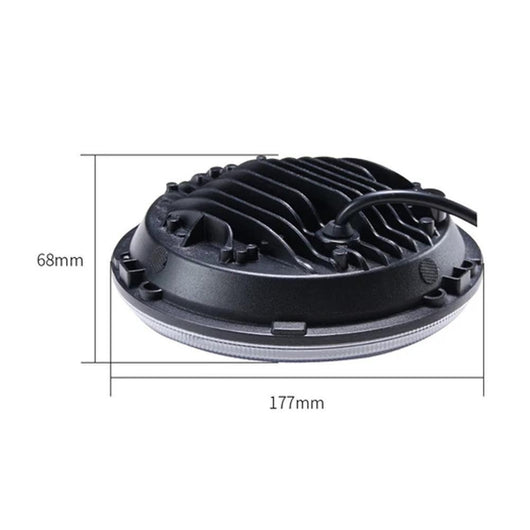 Faro LED Calavera 7 Pulgadas para Modificaciones Off-Road - Image 8
