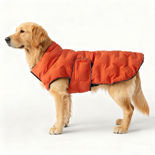 Chaqueta Impermeable y Resistente al Viento con Velcro para Perros Medianos y Grandes - Image 2