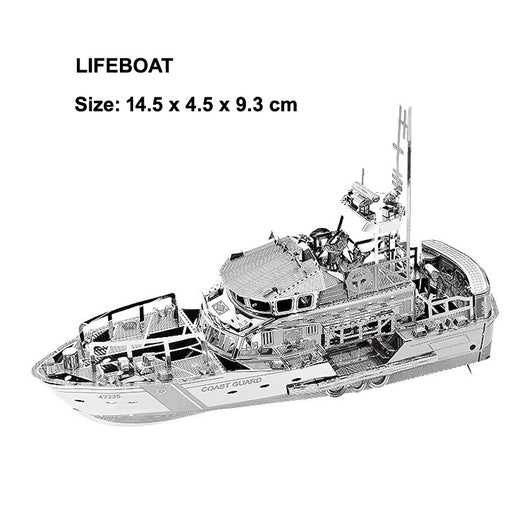 Modelo 3D Destructor Naval Metálico - Puzzle DIY de Ensamblaje - Image 17