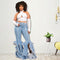 Jeans Rotos Ajustados con Diseño Hollow - Lavables y Cómodos