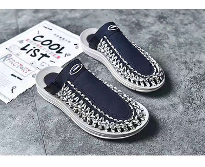 Sandalias y Chanclas Tejidas para Hombre - Diseño Minimalista y Cómodo - Image 11