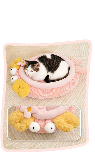 Cama Térmica Semiencerrada para Gatos y Perros - Nido Acogedor para Invierno - Image 11