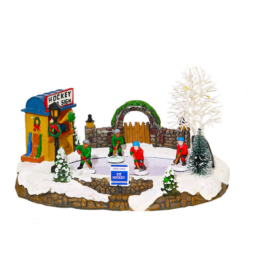 Casa de Nieve Navideña con Música, Luces LED y Efecto Nieve - Image 4