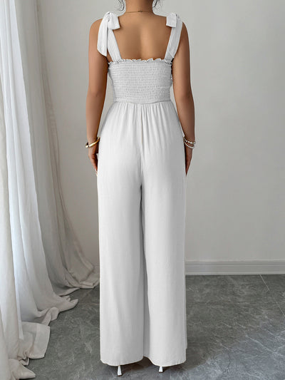 Jumpsuit Elegante de Cintura Alta con Pantalón Ancho - Image 11