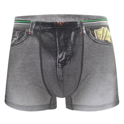 Pantalones Interiores Denim Imitación Hombre 100% Algodón Puro - Image 3