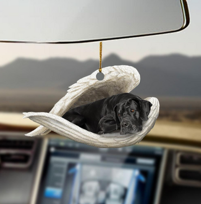 Adorno Colgante Perro Ángel Durmiendo - Decoración Acrílica para Auto, Hogar y Puertas - Image 13