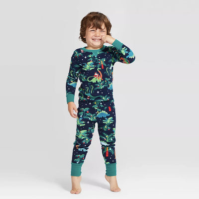 Pijamas Familiares de Algodón con Estampado Perro - Conjunto Papá, Mamá e Hijo - Image 4