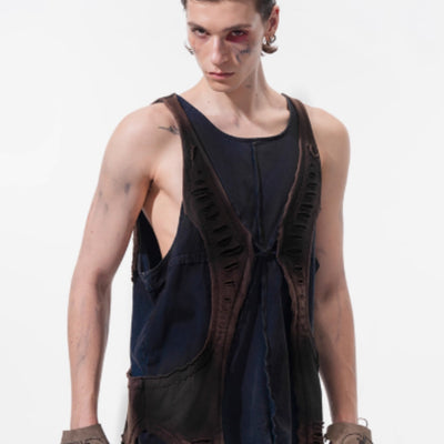 Chaleco Deportivo Degradado para Hombre - Diseño Moderno Verano