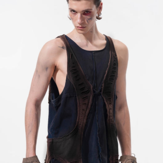 Chaleco Deportivo Degradado para Hombre - Diseño Moderno Verano