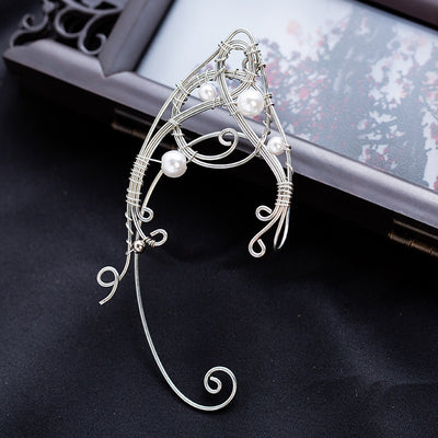 Aretes Elfo de Gancho Metálico para Mujer - Diseño Minimalista y Elegante - Image 6