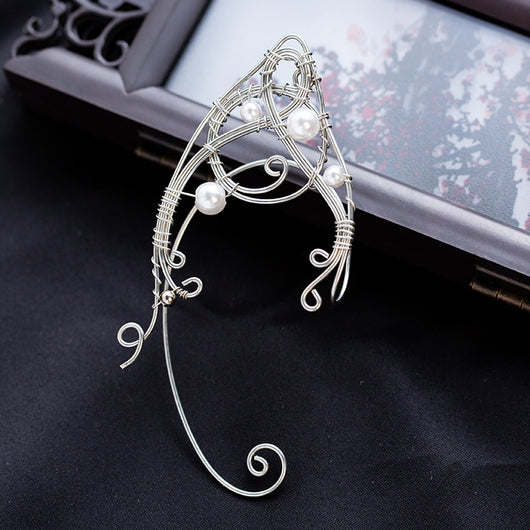 Aretes Elfo de Gancho Metálico para Mujer - Diseño Minimalista y Elegante - Image 6