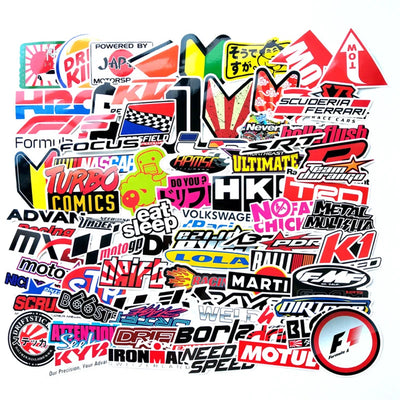 Adhesivo Decorativo Impermeable para Maletas con Diseño Graffiti - Image 5