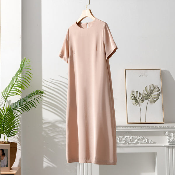 Vestido de Seda Minimalista y Elegante para Mujer - Image 5