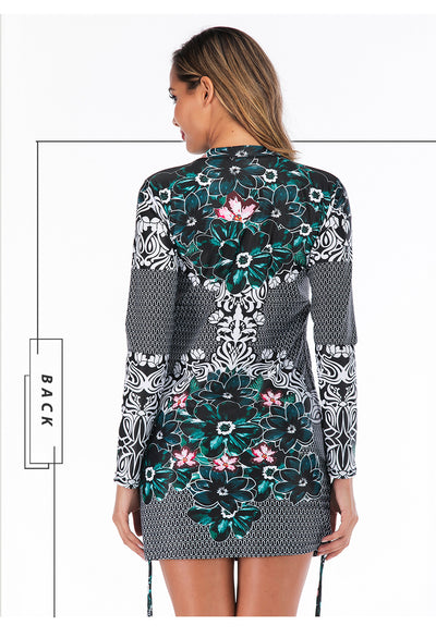 Traje de Baño Enterizo Manga Larga Onyx - Image 10