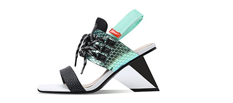 Sandalias de Tacón Alto con Tira Ajustable - Cuero Combinado Verano - Image 6