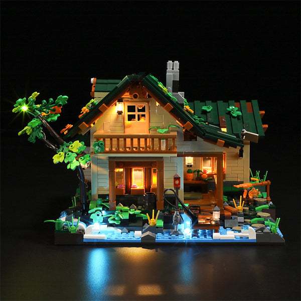 Casa Lakeside con Iluminación LED - Juego de Construcción Educativo - Image 2