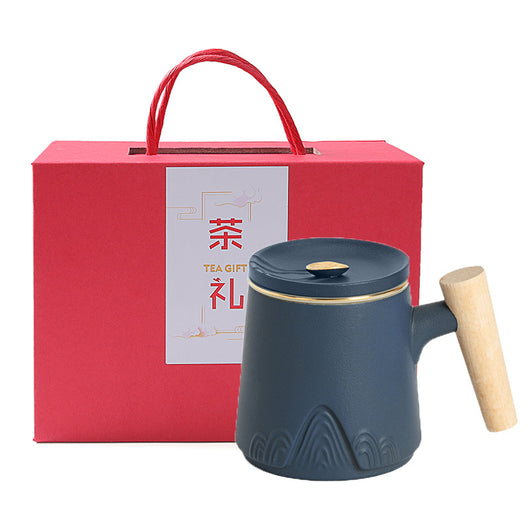 Taza Cerámica Zhoushan con Filtro Separador y Tapa - Image 16