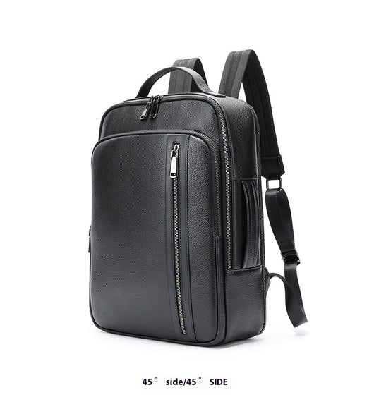 Mochila de Cuero para Hombre - Gran Capacidad Multifuncional - Image 12