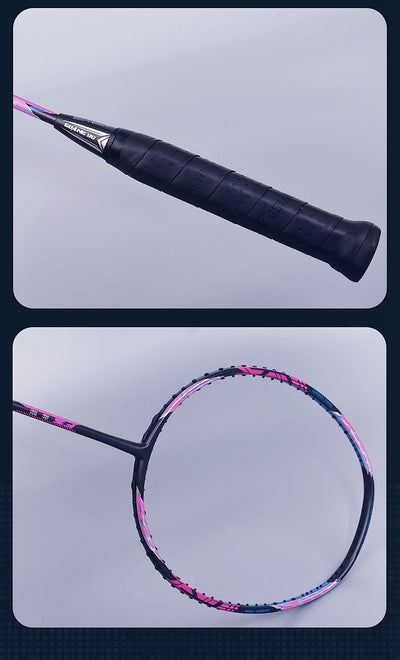 Raqueta de Bádminton Ofensiva con Refuerzo de Fibra de Carbono 32 Libras - Image 8