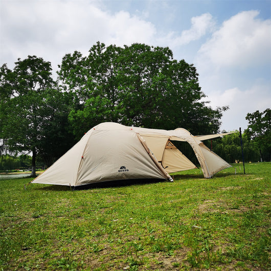 Carpa Familiar Impermeable con Postes de Aluminio para Lluvia Intensa - Image 3