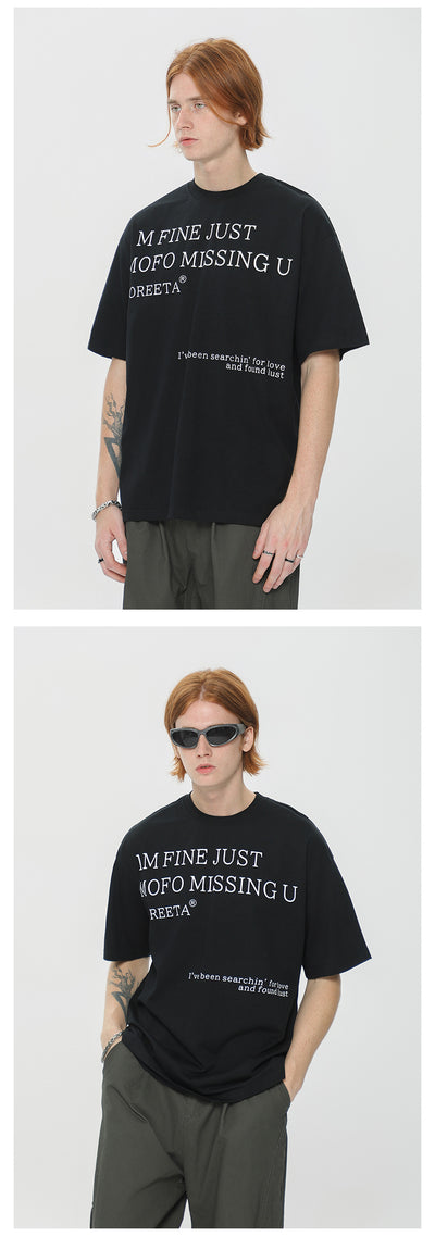 Camiseta de Algodón para Hombre con Estampado Offset - Image 4
