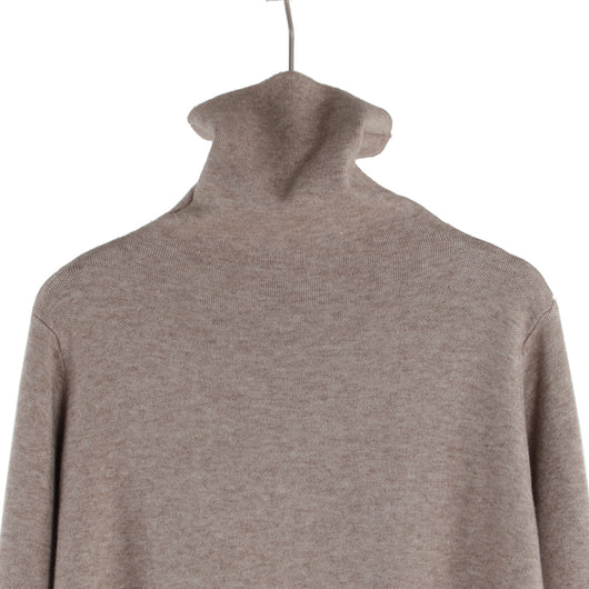 Vestido Suéter Largo de Cuello Alto para Otoño e Invierno - Image 15