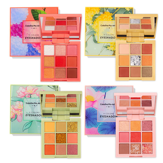 Paleta de Sombras Eyeshadow Tonos Tierra con Brillo y Lentejuelas Calabaza - Image 10